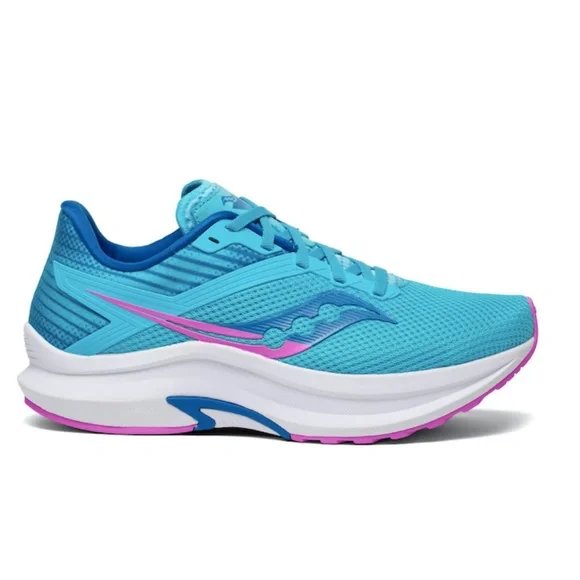 New SAUCONY Axon Running Shoe Blaze/Royal S10657-30 Women’s Size 11 Blue - Picture 4 of 15